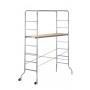 KREO scaffolding in galvanized steel with reinforced platform