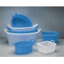 WHITE OVAL BATHROOM CM. 45 LT. 12