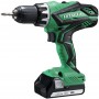 DRILL DRIVER HITACHI DS18DJL 18V 1.5Ah WITH 2 LITHIUM LI-ION