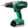 DRILL DRIVER HITACHI DV18DJL 18V 1,5Ah WITH 2 LITHIUM LI-ION