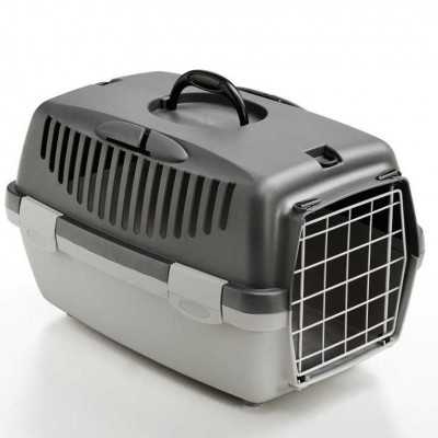 CARRIER FOR DOGS GULLIVER 1 WITH METAL DOOR cm. 48x32x31h.