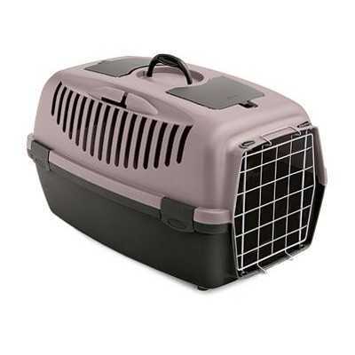 TRASPORTINO PER CANI GULLIVER 2 CON PORTA IN METALLO cm.