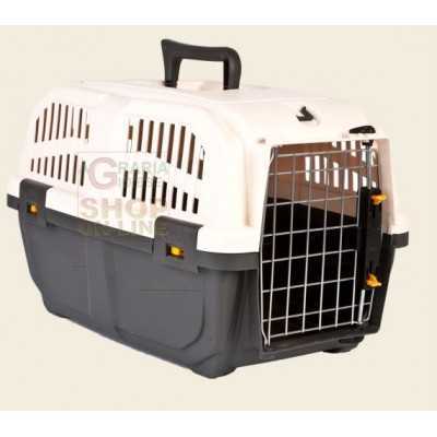 CARRIER FOR SMALL SIZE DOGS AND CATS SKUDO 2 WITH GRATE FOR