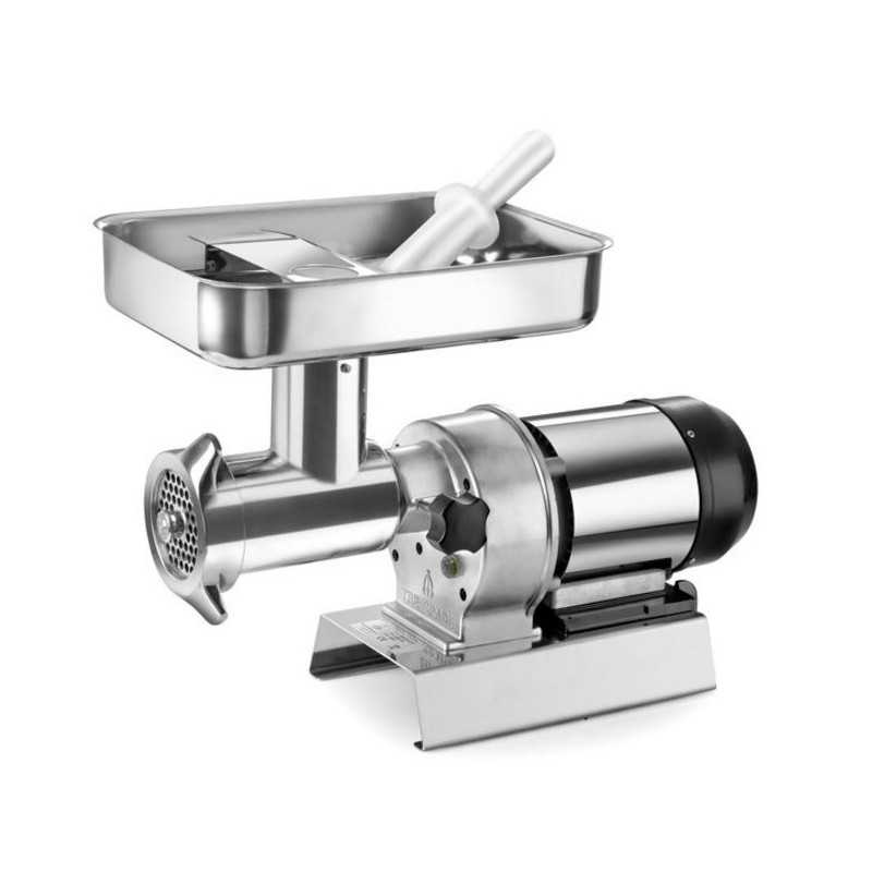 TRE SPADE ELECTRIC MEAT MINCER N. 32 ELEGANT IN STAINLESS STEEL HP. 1,