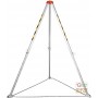 ALUMINUM ALLOY SAFETY TRIPOD ADJUSTABLE HEIGHT 130 230 CM MAX