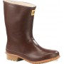 RUBBER ANKLE BOOT WITH CALENDERED SOLE BROWN COLOR TG 39 47