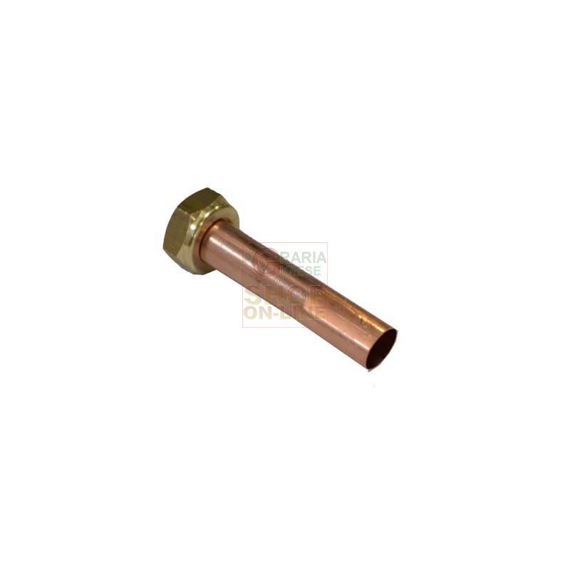 STRAIGHT COPPER PIPE FOR BOILERS MM. 14 X 180 MM. 1/2 INCH BRIEFCASE
