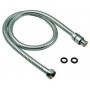 FLEXIBLE HOSE FOR SHOWER SHEATH CHROME BRASS CM. 100
