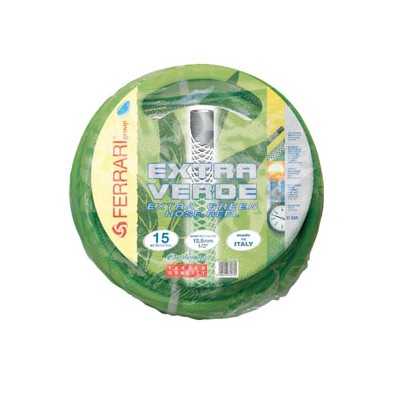 RUBBER HOSE EXTRA GREEN COIL 5/8 MT. 15