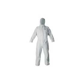 DISPOSABLE WORK OVERALL WHITE COLOR TG.XXL