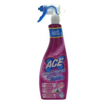 ACE SPRAY MOUSSE BLEACH AND DEGREASER HOME AND LAUNDRY 650 ML