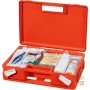 POLYPROPYLENE CASE FOR FIRST AID ATTACHMENT 2 ORANGE BASE DIM