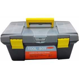 TOOL CASE WITH TRAY CM. 40x23x19