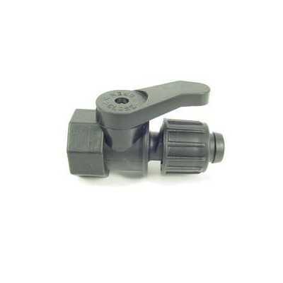 VALVOLA A SFERA 3/4 F. RAPIDO MANICHETTA DIAM. mm. 17 