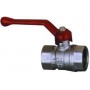 BALL VALVE IN CHROMED BRASS FEMALE DIAM. 3/4