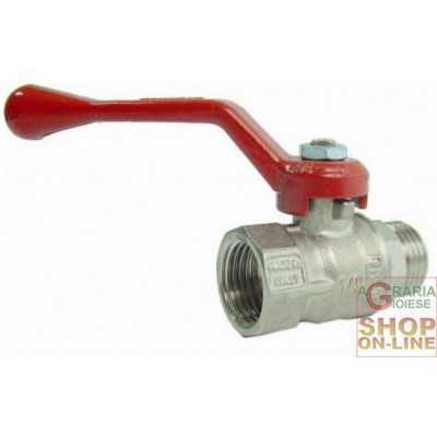 BALL VALVE IN CHROMED BRASS MALE FEMALE DIAM. 1 in.