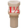 BOTTOM VALVE IN NYLON 1-1 / 2