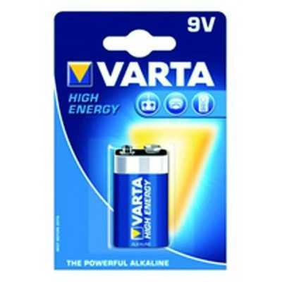 VARTA BATTERIA HIGH ENERGY TRANSISTOR 1PZ LR61 9V 