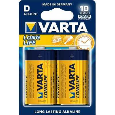 VARTA BATTERY LONGLIFE ALKALINE TORCH PZ. 2