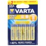 VARTA LONGLIFE BATTERY MINI STILO ALKALINE BATTERIES PCS. 6