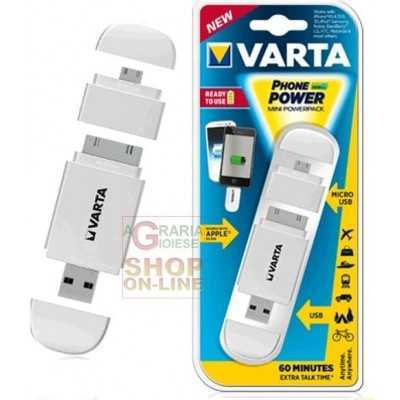 VARTA MINIPOWERPACK EMERGENCY BATTERY 60 MINUTES