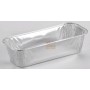 ALUMINUM CONTAINER PLUMCAKE CM. 22 X 9 X 4.5 PCS. 3