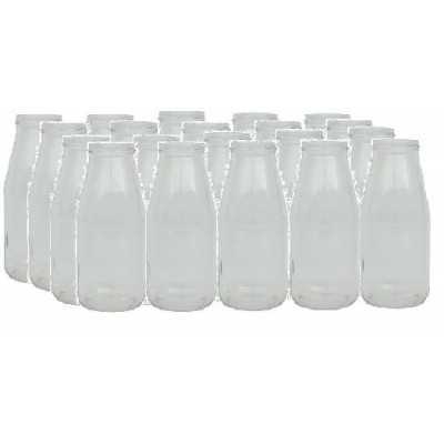 GLASS JARS CC. 446/53 PCS. 30 WITH HARPAIA CAP