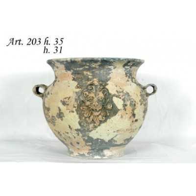 VASO CERAMICA GASPO H.35 ART.203 MEDITERRANEO 