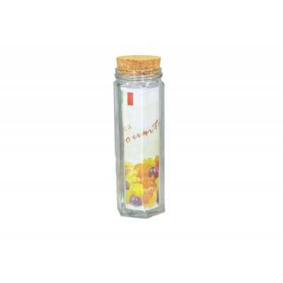 VASO COUNTRY ESAGONALE V.T. CON TAPPO IN SUGHERO cc. 380 