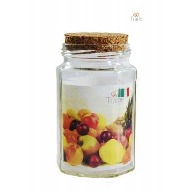 VASO COUNTRY OTTAGONALE V.T. CON TAPPO IN SUGHERO cc. 585 