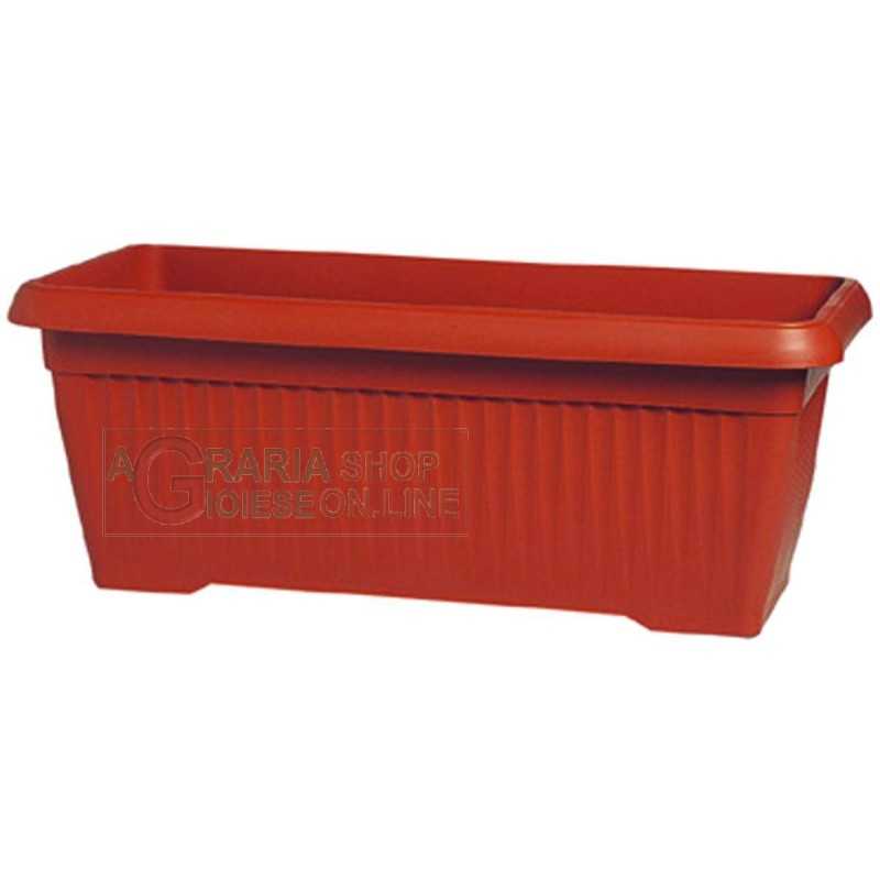 Generico FIORIERA Fioriere Vaso plastica Rettangolare da 100 C Vari