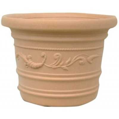 FESTONED PLASTIC VASE CM.45X34H PRESTIGE