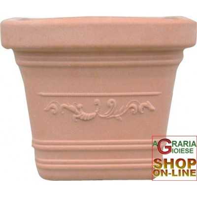 PRESTIGE FESTONED PLASTIC VASE CM.40x40x35h.