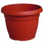 VASO IN PLASTICA GIGLIO 330 COLORE TERRACOTTA DIAM.CM. 25 