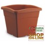 VASO IN PLASTICA QUADRATO FESTO CM. 35 x 35 