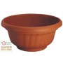 PLASTIC VASE SIBARI WITH SAUCER CM. 35