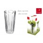 GLASS VASE FROM COROLLA FLOWERS IN CARDBOARD