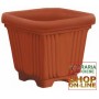 SUTRI SQUARE PLASTIC VASE CM. 43 x 43 x 38H