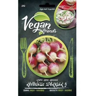 VEGAN FRIEND RADISH SEEDS SPARKLER 3 FOR VEGAN CUISINE