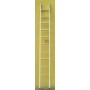 VENUS SIMPLE ALUMINUM LADDER 9 STEPS MT.3,00