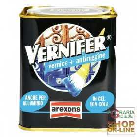 VERNIFER VERNICE A GEL CON ANTIRUGGINE GIALLO OCRA ML. 750 
