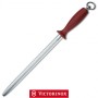 VICTORINOX ACCIAINO PER MACELLAIO TONDO MANICO NERO CM. 30 