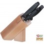 VICTORINOX CEPPO PICCOLLO 5 PEZZI COLTELLI CUCINA MANICO NERO 