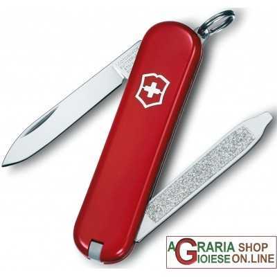 VICTORINOX CLASSIC ESCORT KNIFE KEYCHAIN MULTIPURPOSE RED COLOR