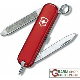 VICTORINOX CLASSIC SCRIBE KNIFE KEYCHAIN MULTIPURPOSE RED COLOR