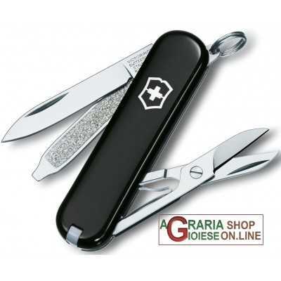 VICTORINOX CLASSIC SD KNIFE KEYCHAIN MULTIPURPOSE BLACK COLOR