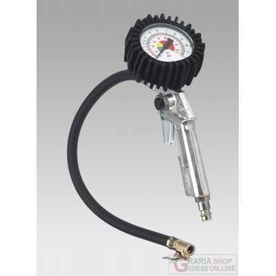 Einhell Pistola per gonfiaggio gomme con manometro 