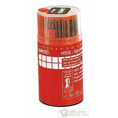 Einhell Set 19 HSS twist drills for metal