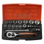 BAHCO ART. SL25 SERIES SOCKET WRENCHES PCS. 25 1/4 INCH