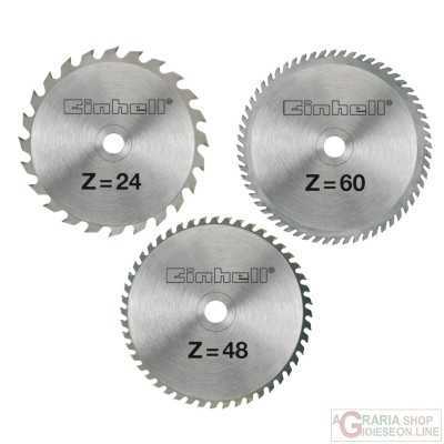 Einhell Set 3 blades HM 250x30x3 0